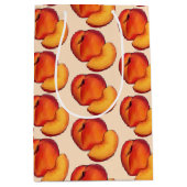 Zoet als perziken 16 Zestiende Verjaardag Medium Cadeauzakje (Voorkant)