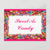 Zoet als Snoep Briefkaart (Voorkant)