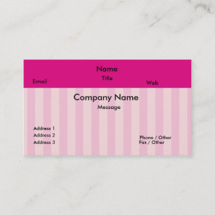 Zoet als Snoep Visitekaartje