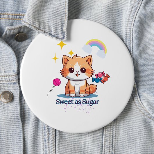 Zoet als Suikerkat - Button (In situ)