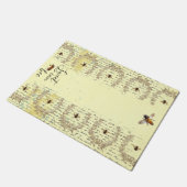 Zoet als vloermattekst deurmat (Schuin)