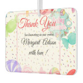 zoet baby shower luchtverfrisser (Links)