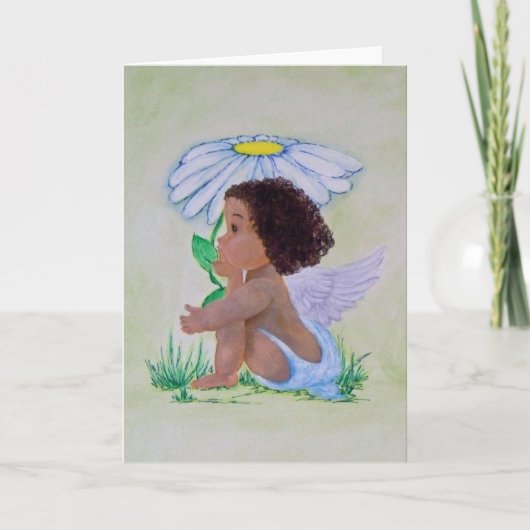 Zoet Blackberry Notecard Kaart (Voorkant)