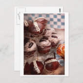 Zoet - Cupcake - Cupcake Briefkaart (Voorkant / Achterkant)