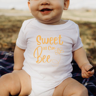 Zoet dat het schattige Baby van honingbijen is Romper
