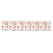 Zoet donut patroon medium tafelloper (Horizontaal)