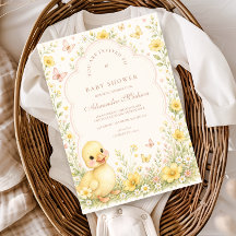 Zoet Eendje Wildbloem Baby Shower