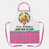 Zoet en Tart uit het Hart Schort (Voorkant)