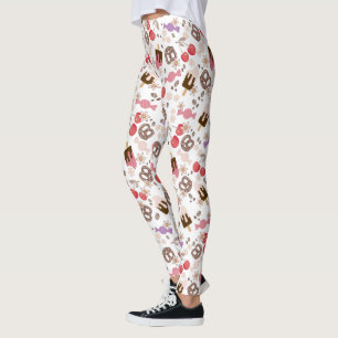 Zoet en zout Treats Patroon Leggings