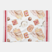 Zoet gebakken gebak theedoek (Horizontaal)