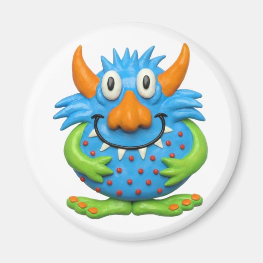 Zoet Gevlekt Monster Magneet (Voorkant)