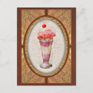Zoet - IJs - Ice Cream Float Briefkaart