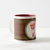 Zoet - IJs - Ice Cream Float Tweekleurige Koffiemok (Voorkant links)