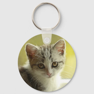 Zoet Kat Sleutelhanger