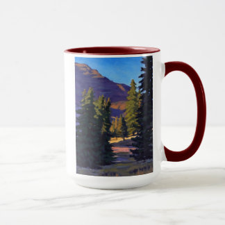 Zoet Licht in Crested Butte in Paars Blauw Oranje Mok