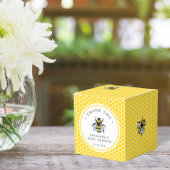 Zoet Mama-to-Bee geel Baby shower Bedankdoosjes