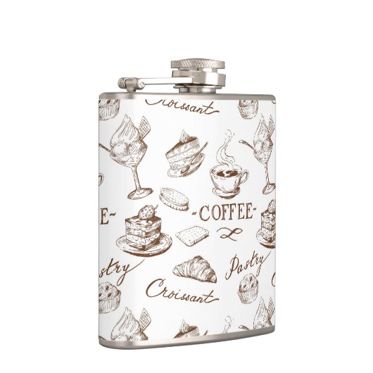 zoet papier heupfles (Rechts)