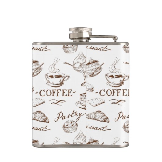 zoet papier heupfles (Achterkant)