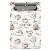 zoet papier mini klembord (Voorkant)