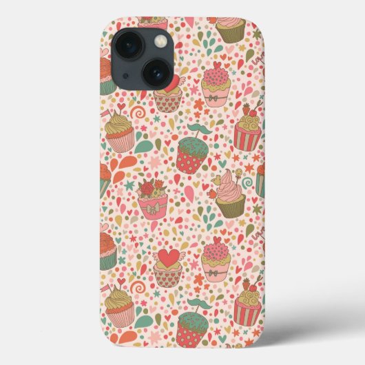 Zoet patroon Case-Mate iPhone case (Achterkant)