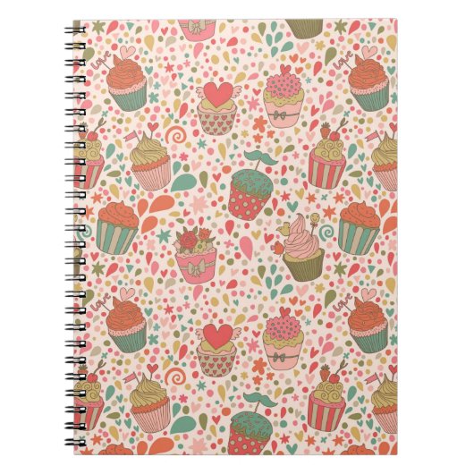 Zoet patroon notitieboek (Voorkant)