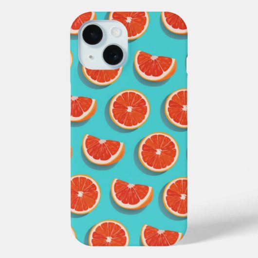 Zoet sappig Oranje patroon Case-Mate iPhone Case (Achterkant)