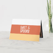 Zoet & Spookachtig (Voorkant)