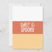 Zoet & Spooky Kaart (Voorkant)