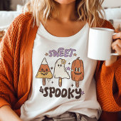 Zoet & Spooky Retro Halloween Tri-Blend Shirt