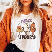 Zoet & Spooky Retro Halloween Tri-Blend Shirt