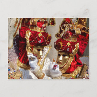 Zoet - Venetië carnaval Briefkaart