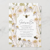 Zoet zo goed als Chamomile Virtual Baby shower Kaart (Voorkant / Achterkant)