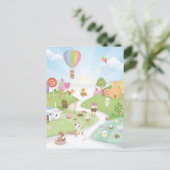 Zoet zomers paradijs! briefkaart (Staand voorkant)