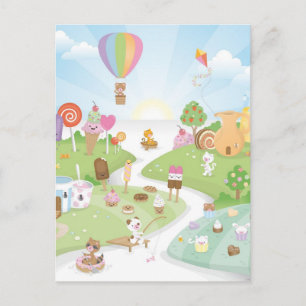 Zoet zomers paradijs! briefkaart