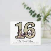 Zoete 16 briefkaarten (Staand voorkant)