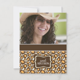 Zoete 16 Britse feestdagen {Dierlijke Druk} Kaart