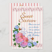 zoete 16-inktvisachtigen en -strepen kaart (Voorkant / Achterkant)