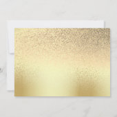 Zoete 16 Sparen de Datum Flamingo Roze en Goud Save The Date (Achterkant)