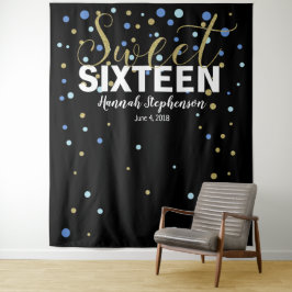 zoete 16 verjaardag Foto Booth backdrop banner Wandkleed