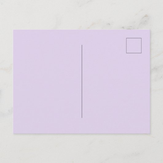 Zoete 16 violette witte jurk bloemenuitnodiging briefkaart (Achterkant)
