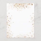 Zoete 16 witte gouden ballonnen flyer (Achterkant)