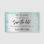 Zoete 16 zilver blauwgroen groen, met uitzondering (Voorkant)