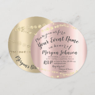 Zoete 16e verjaardag Confetti Roos 15e Bridal Kaart