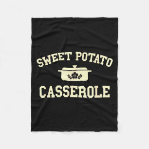 Zoete Aardappel Cerole Thanksgiving Koken  Fleece Deken