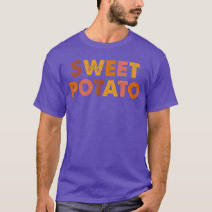 Zoete Aardappel Chagrijnige Aardappel T-shirt
