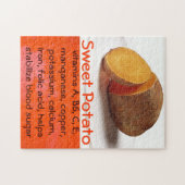 Zoete aardappel legpuzzel (Horizontaal)