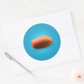 Zoete aardappel ronde sticker (Envelop)