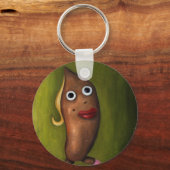 Zoete aardappel sleutelhanger (Voorkant)