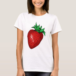 Zoete aardbei t-shirt