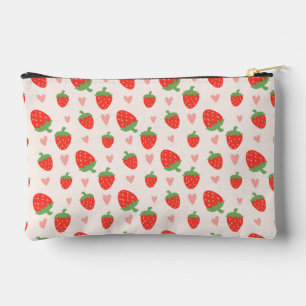 Zoete Aardbeien & Harten Accessoirezak Etui